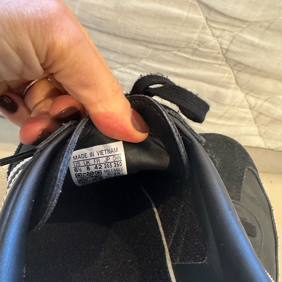 Adidas Black Samba Sneakers - Picture 6 of 6